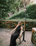 Vivienne - Siyah Maxi Elbise