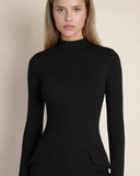 Julia - Siyah Mini Elbise