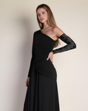 Freya - Siyah Maxi Elbise