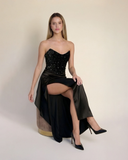 Scarlett - Siyah Maxi Elbise