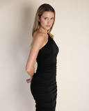 Iris - Siyah Maxi Elbise