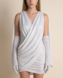 Alexa - Beyaz Mini Elbise