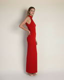 Vivienne - Kırmızı Maxi Elbise