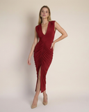 Artio - Kırmızı Maxi Elbise