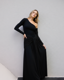 Freya - Siyah Maxi Elbise