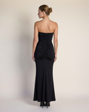 Monroe - Siyah Maxi Elbise