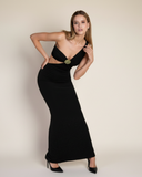 Luna - Siyah Maxi Elbise