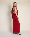 Valeria - Kırmızı Maxi Elbise