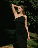 Iris - Siyah Maxi Elbise