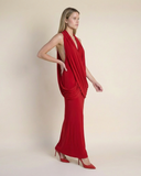 Valeria - Kırmızı Maxi Elbise