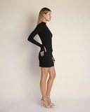 Julia - Siyah Mini Elbise