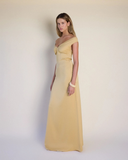 Venus - Yağ Sarısı Maxi Elbise