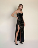 Scarlett - Siyah Maxi Elbise