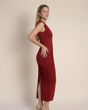 Artio - Kırmızı Maxi Elbise