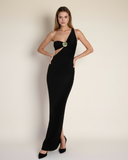 Luna - Siyah Maxi Elbise