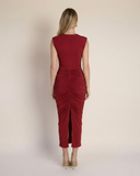 Artio - Kırmızı Maxi Elbise