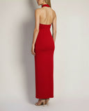 Vivienne - Kırmızı Maxi Elbise