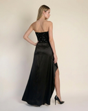 Scarlett - Siyah Maxi Elbise