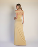 Venus - Yağ Sarısı Maxi Elbise