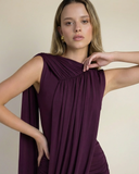 Discordia - Mor Mini Elbise