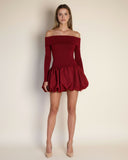 Helen - Kırmızı Mini Elbise