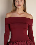 Helen - Kırmızı Mini Elbise