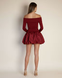Helen - Kırmızı Mini Elbise