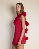 Lior - Kırmızı Mini Elbise