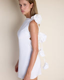 Lior - Beyaz Mini Elbise