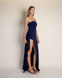 Donna - Lacivert Maxi Elbise