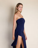 Donna - Lacivert Maxi Elbise