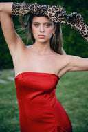 Bella - Kırmızı Maxi Elbise