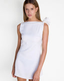 Mariam Mini Dress in Ivory