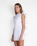 Mariam Mini Dress in Ivory
